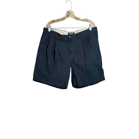 Chaps Men's Navy Blue Casual Shorts - Picture 1 of 6